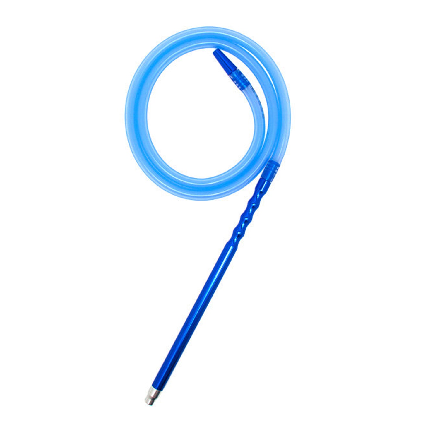 D-Hose Aluminum Hookah Hose Blue