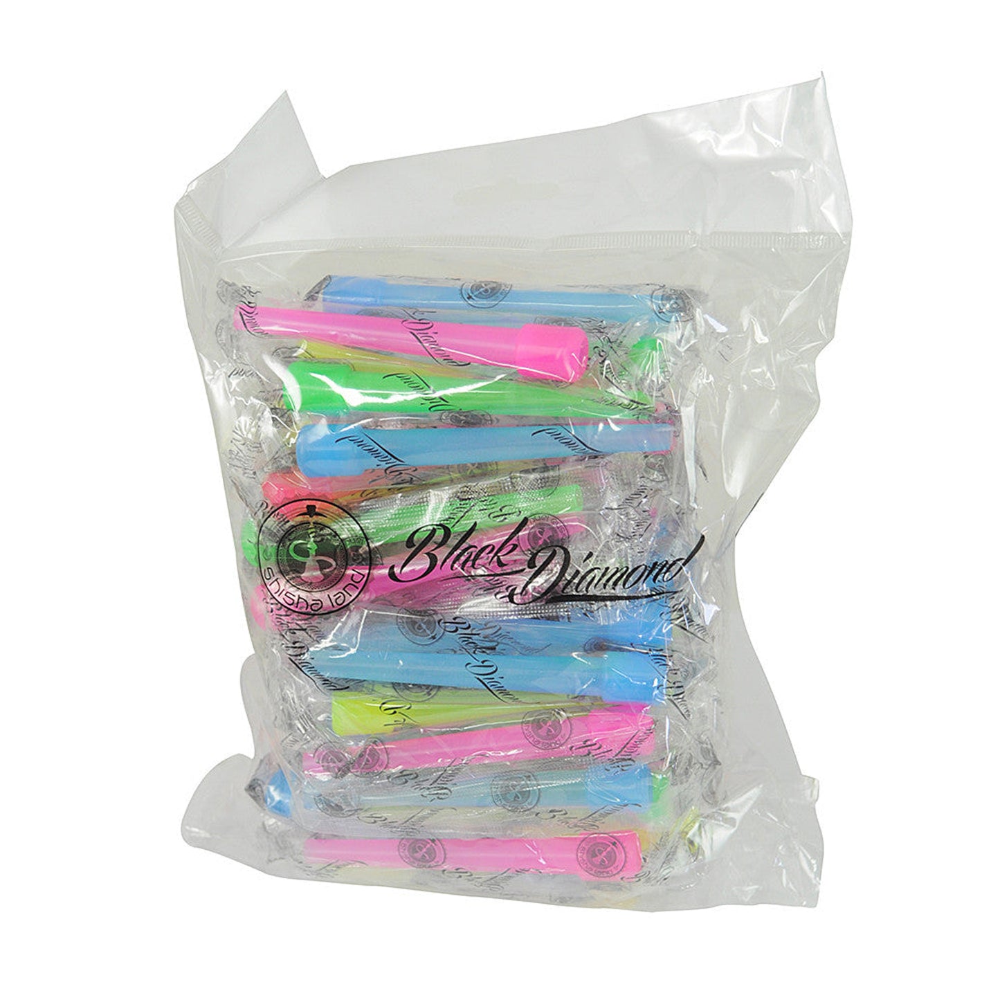 Black Diamond X-Large Hookah Mouth Tips 50Pc Bag