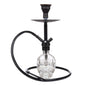 MOB SKULL Hookah 20” 2H - Gold/Black Base